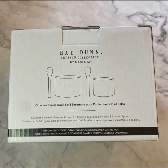 Rae Dunn Guac and Salsa Bowl Set - Picture 6 of 6